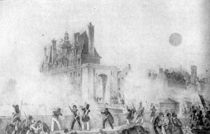 В 1830 году во франции произошла революция